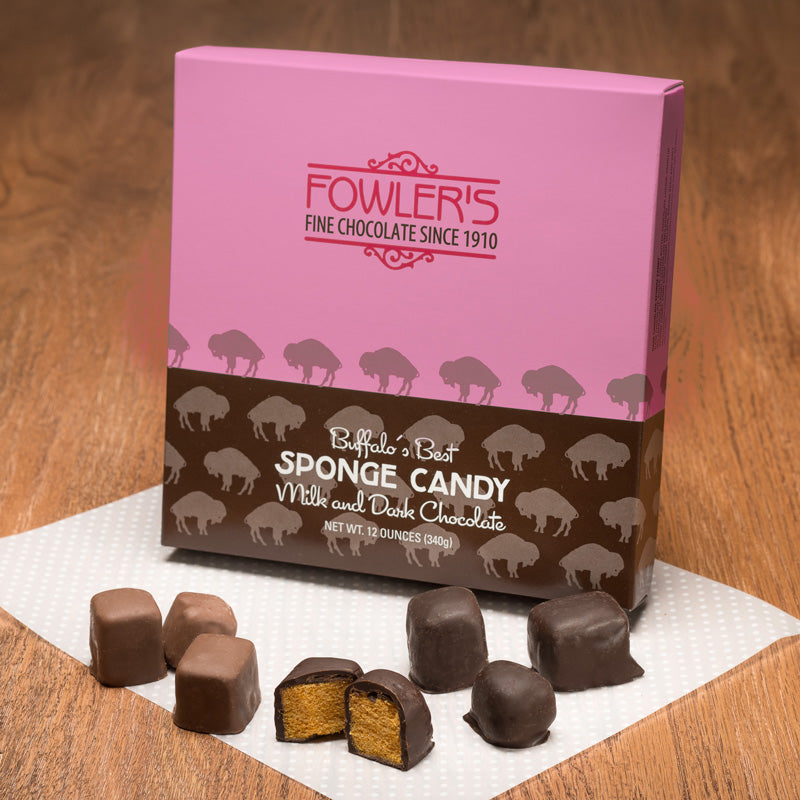 Sponge Candy in Milk & Dark Chocolate Fowler's Wholesale