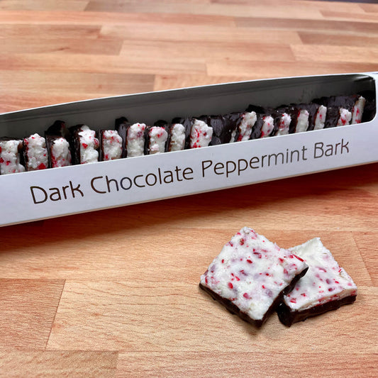 Dark Chocolate Peppermint Bark 7 oz.